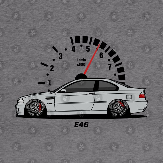 Silver E46 by turboosted